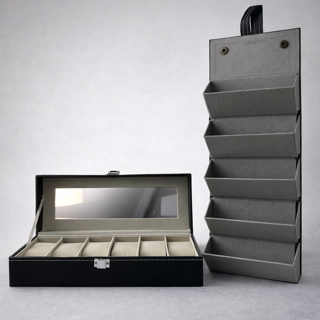 OFERTA Estuches de lentes + Estuche de Relojes