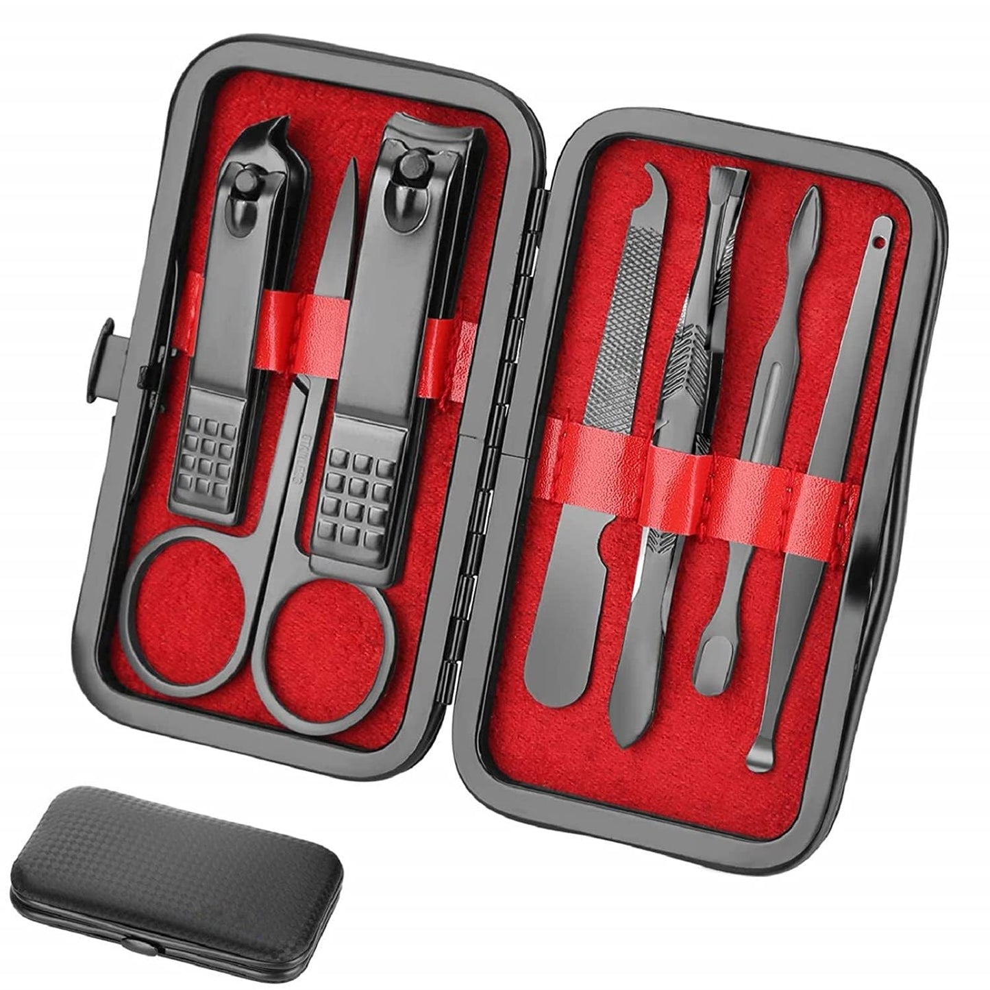 Combo para Papá: Estuche para 6 Relojes + Kit de Manicure Premium
