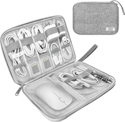 Estuche para Relojes PREMIUM + GRATIS Bolsa Organizadora de Cables Portátil