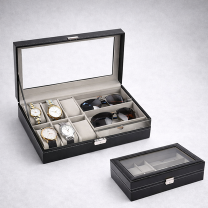 Estuche para Relojes y Lentes PREMIUM- TODO EN UNO